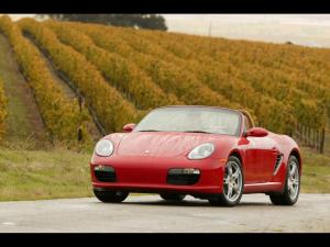 Porsche Boxster 2007 года